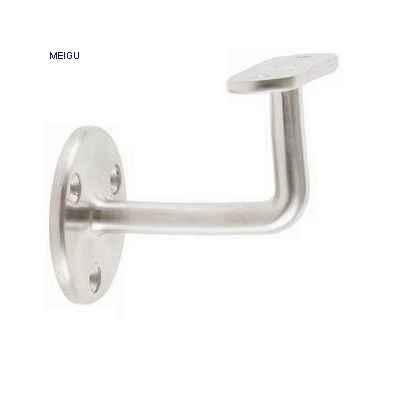 Wall mount bracket flat handrail