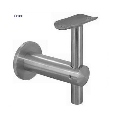 Wall mount bracket round handrail